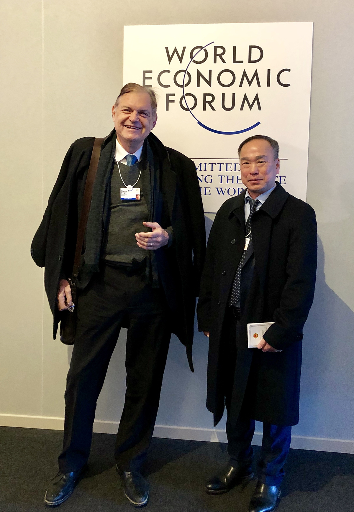 Au World Economic Forum De Davos