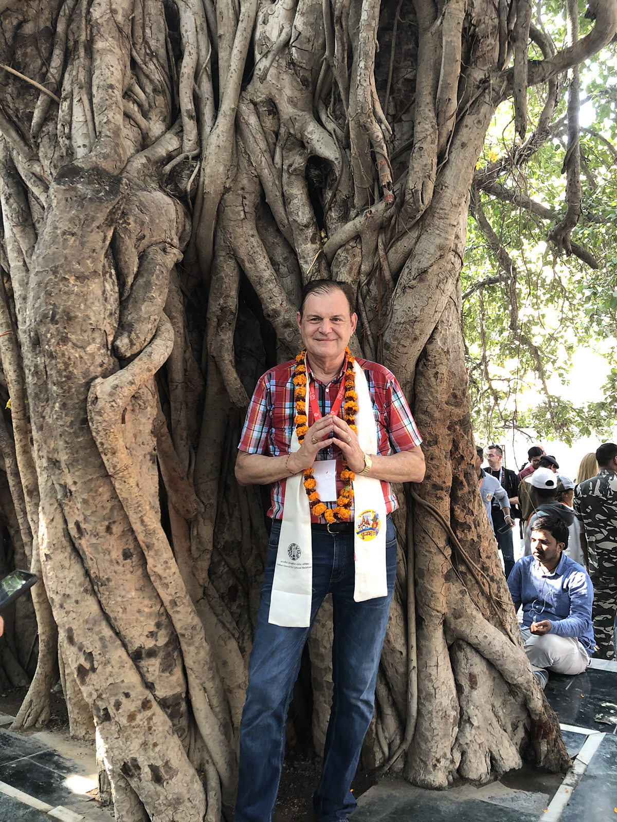 Visite-D'un-Lieu-SacrE-En-Inde